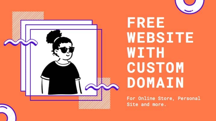free domain hosting and website builder
