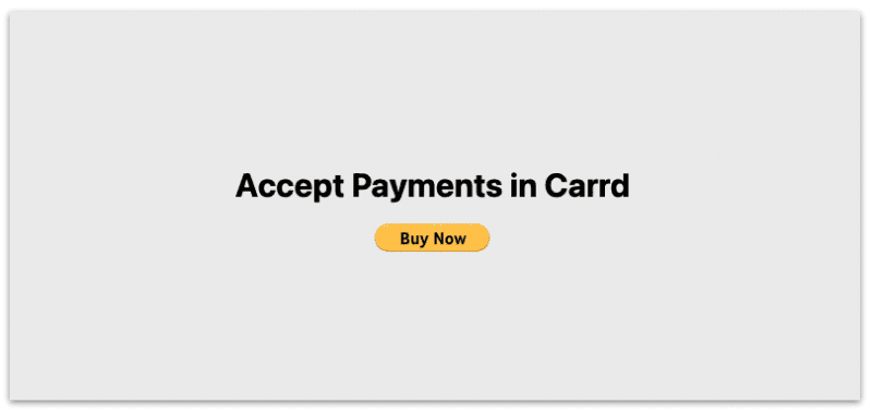Paypal button now enabled in Carrd