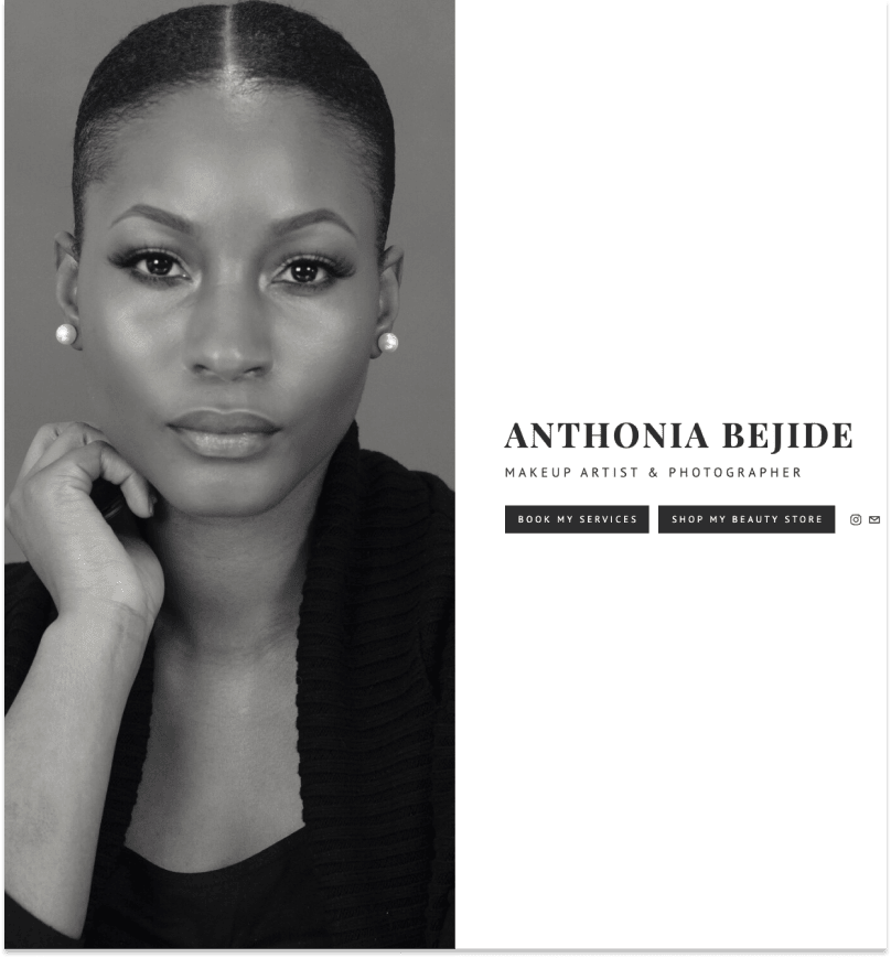 Anthonia Bejide home page
