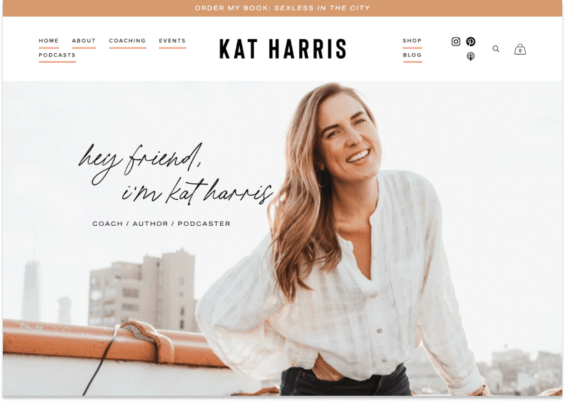 Kat Harris' Website