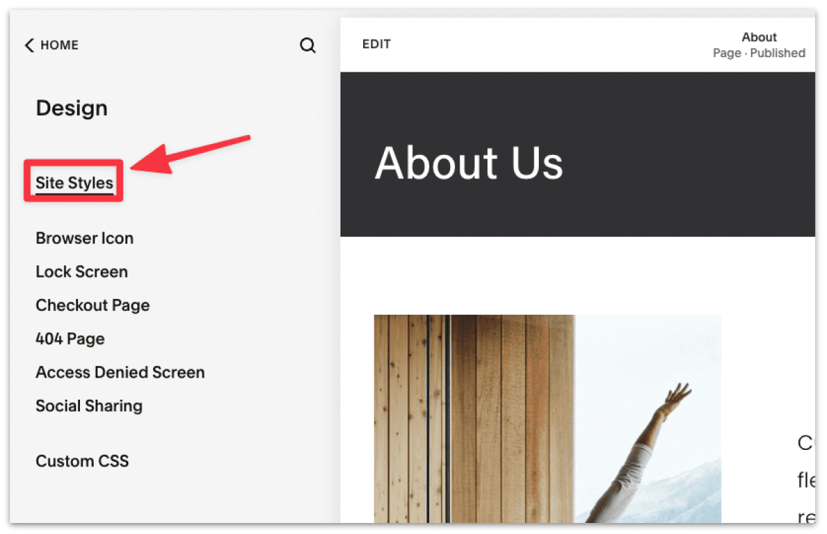 Change The Color Of A Link Squarespace 7.1 (without Code)