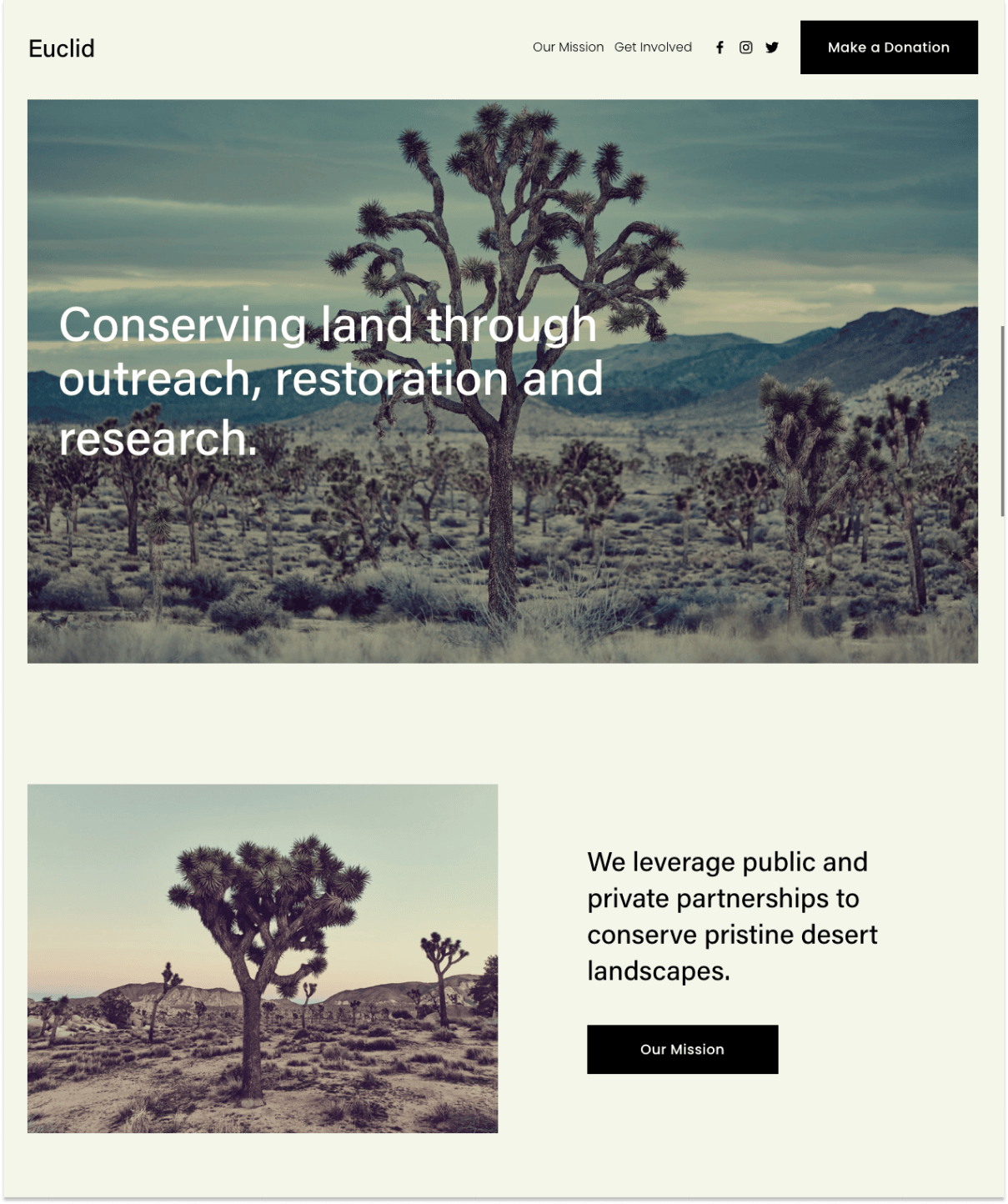 7 New Squarespace templates designed for nonprofits & NGOs