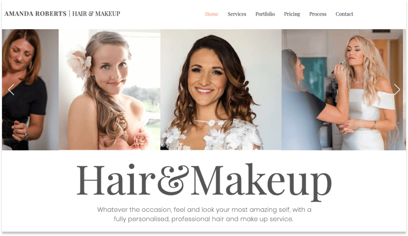 35 Best Makeup Artist Website Examples (and how it's made)